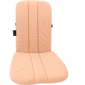 Better - Orthopedisch rug- en zitkussen - Gelaagd gelamineerd hout met zachte bekleding - Handig draagbaar - Beige