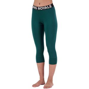 Mons Royale Cascade Flex 3/4 Leggings Groen XS Vrouw
