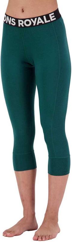 Mons Royale Cascade Flex 3/4 Leggings Groen XS Vrouw