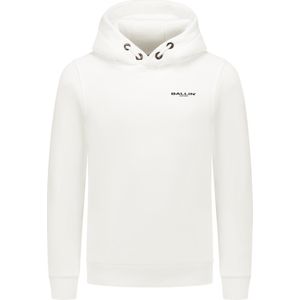 Ballin Amsterdam - Jongens Regular fit Sweaters Hoodie LS - Off White - Maat 10