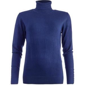 NED Trui Belon Ls Brei 24w1 U106 02 373 Navy Peony Dames Maat - L