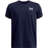 Under Armour Sportstyle Taped T-shirt Met Korte Mouwen Blauw 10-12 Years Jongens