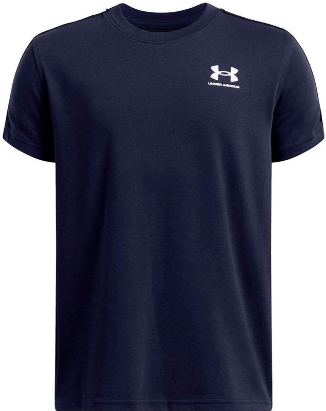 Under Armour Sportstyle Taped T-shirt Met Korte Mouwen Blauw 10-12 Years Jongens