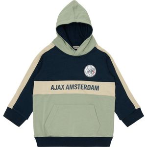 Ajax-hooded sweater groen blauw peuter