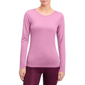 ENERGETICS - maiva ii ls w - Hardloop t-shirt lange mouw zomer dames - Paars