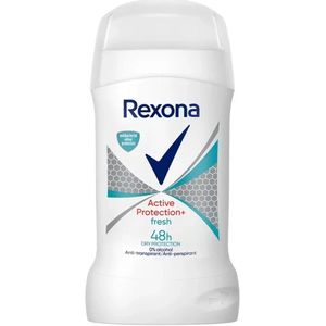 Rexona Active Protection Fresh Plus Deodorant - Antibacteriele geurbescherming technologie - beschermt je 48h - Zonder alcohol - 6 x 50 ml