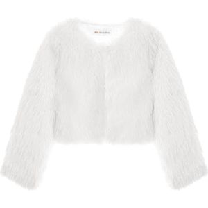 Knusse Imitatiebont Bolero voor Meisjes - Comfortabele Jasje voor Kinderen