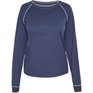 usha - FESTIVAL - Shirt - Blauw - Lange Mouwen