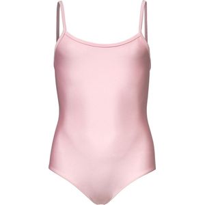 Roze Balletpakje met Spaghettibandjes Papillon – Glanslycra – Meisjes – Maat 164