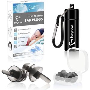 Slaap oordopjes - Ruisonderdrukkende oordopjes met afneembare koorden en zachte siliconen