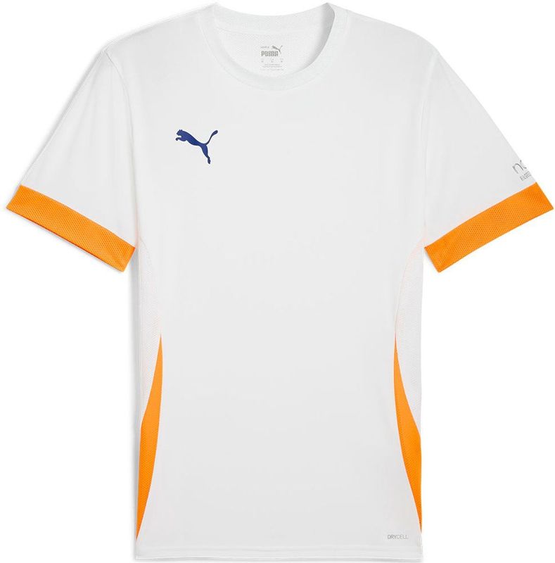 Puma - Individual - T-shirt - Wit - Korte Mouwen