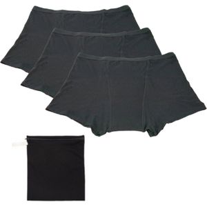 Cheeky Pants Feeling Cosy Set - Maat 42-44 - Bamboe - Comfortabel menstruatieondergoed - Absorberend - Zero waste product