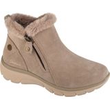 Skechers - Easy Going High Zip 2 - Laarzen - Beige - Zeemleder