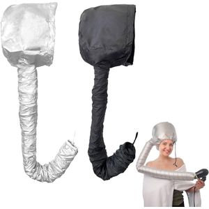 Zeynomax - Set van 2 Opzetstukken voor Haardroger | Droogkappen voor Haar met Diffuser Kap | Föhnkap voor Krullen en Diepe Verzorging | Haardrogeropzetstuk voor Styling van Krullend Haar