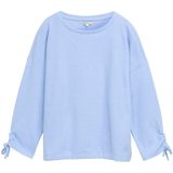 TOM TAILOR Denim Sweatshirt voor dames, 12155, lichtblauw melange, XXL