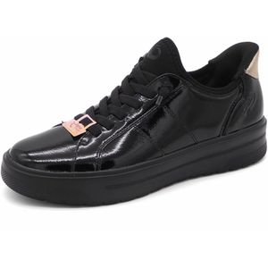 Jana - Brevet - Baskets à Enfiler - Zwart - Vegan