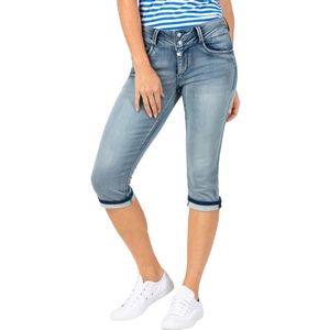 TIMEZONE Dames Short Broeken SLIM ENYATZ 3/4 slim Fit Blauw W 28 Volwassenen