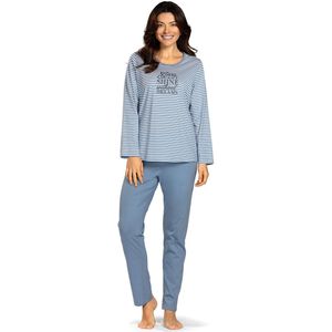 Dames Pyjama 'Star and Dreams' Denim Blue