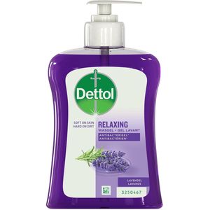 Dettol Wasgel - Verzachtend met lavendel en druifextracten - Handzeep - 250 ml