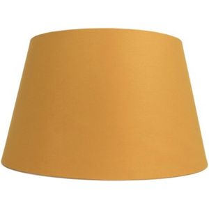 PS-Collection - Brianna Lampenkap Conisch - ø52/38x30 cm - Geel - Stof - lampenkap voor staande lamp, lampenkappen hanglampen, lampenkappen voor tafellampen, lampenkappen, lampekap, lampenkap velours, lampenkap voor tafellamp, lampenkappen landelijk