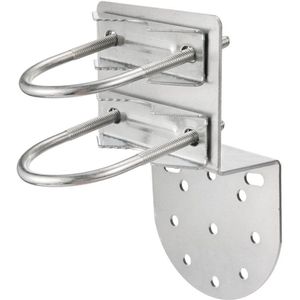 Antenne-muurbeugel - Roestvrije antennemastmontagehardware - Accessoires voor buitenhuis Antennepaalbeugelmontagesets