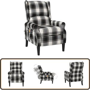 vidaXL Verstelbare Massagestoel - Meer kleur, Comfort Massagestoel - Elektrische Massagestoel - Loungestoel - Relaxstoelen - Verwarmingss Funzione