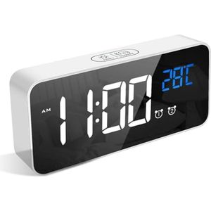 Digitale Wekker met LED Temperatuurweergave en 10 Wekgeluiden