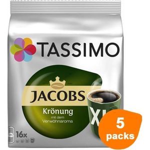 Tassimo - Jacobs Krönung XL - 5x 16 T-Discs