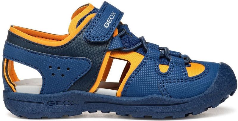 Geox - Vaniett - Sandalen - Lichtgrijs - Lycra/Synthetisch - Verstelbaar