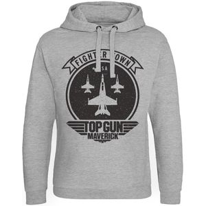 Top Gun Maverick Fighter Town Epic Hoodie Heather-Grey-S