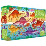 Dinosaurussen Boek & puzzel