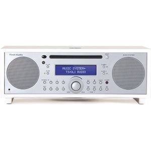 Tivoli Audio - Music System + - Alles-in-een-Hifi-systeem - Wit/Zilver