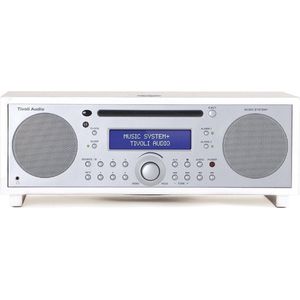 Tivoli Audio - Music System + - Alles-in-een-Hifi-systeem - Wit/Zilver