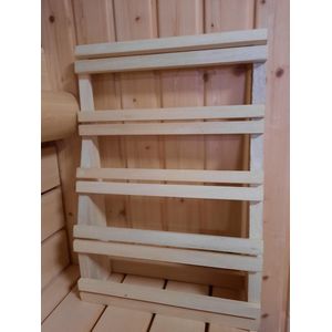 ergonomische rugsteun  sauna -infrarood