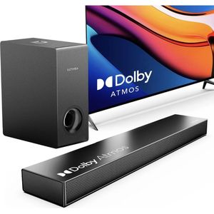 Buylin Soundbar - Soundbars voor TV - Geluidssysteem - Bluetooth speaker - Speakers - Soundbar met subwoofer - 2.1-systeem - Bluetooth