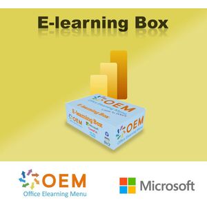 Microsoft Power BI E-Learning Training Cursus Box