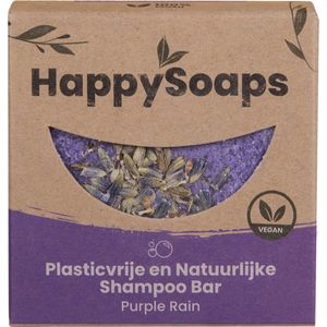 6x HappySoaps Shampoo Bar Purple Rain 70 gr