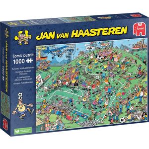 Jan van Haasteren - Europa's Voetbalkampioen - 1000 stukjes puzzel - Legpuzzel