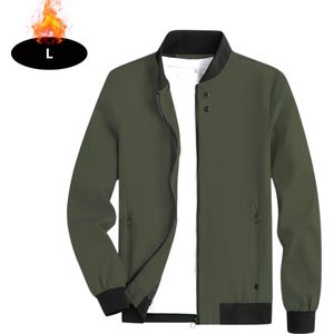 Nivard Windjas Heren - Parka - Lente & Herfst - Jas - Volwassen - Windjack - Windbreaker - Outdoor - Olijfgroen - XS