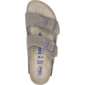 Birkenstock Arizona slippers grijs -Narrow fit - Maat 41