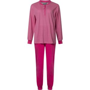 Lunatex - dames pyjama 124247 - all season - roze - maat S