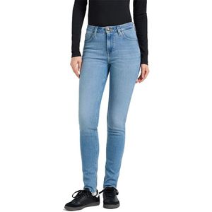 Lee Scarlett Skinny Fit Hoogzittende Jeans Blauw 30 / 31 Vrouw