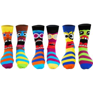 United Odd Socks 6 Heren Sokken Funk You