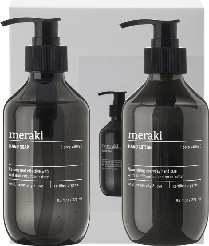 Meraki - Gift Box Deep Valley - Handzeep en Lotion - 275 ml