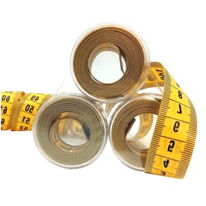 Meetlint - 3 stuks - Naaimeetlint met centimeters - Voor het meten van stoffen, lichaam, meubels - Meter met opbergdoos - Verschillende verpakkingen