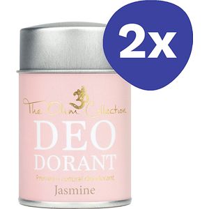 The Ohm Collection Deodorant Poeder Jasmine (2x 120gr)
