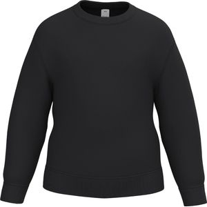 iDeal Basic Brand Kinder sweater met ronde hals IB401 - Ideal Black - 4/6 ans