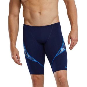 Tyr Durafast Elite Reflecta Jammer Blauw 38 Man