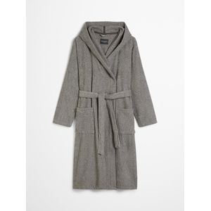 MARC O'POLO Timeless Men Melange Badjas Antraciet - L