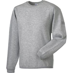 Heavy Duty Crew Neck Sweater 'Russell' Light Oxford - 3XL